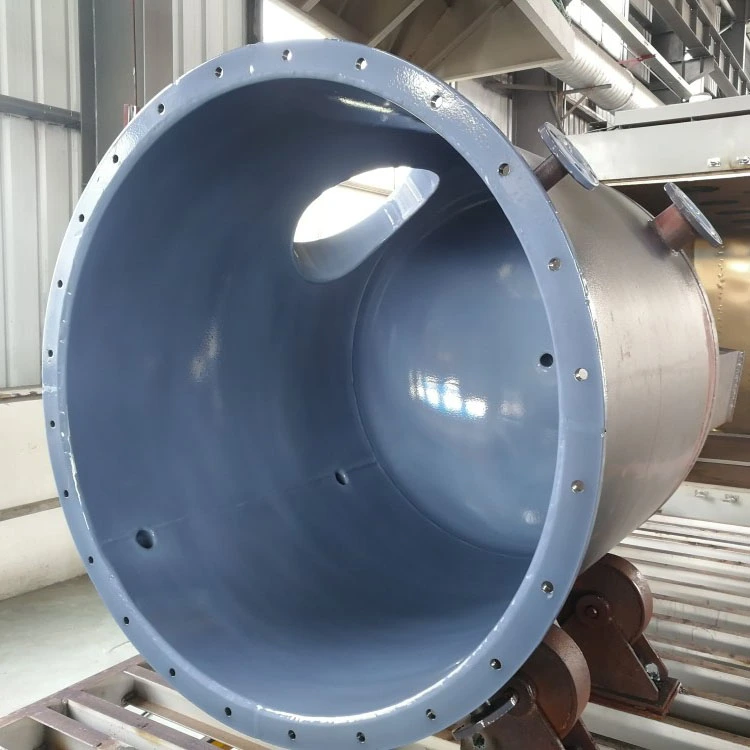 Bể tiếp nhận sản phẩm phản ứng hóa học phủ PFA